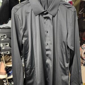 Classic Black Button-Up Shirt